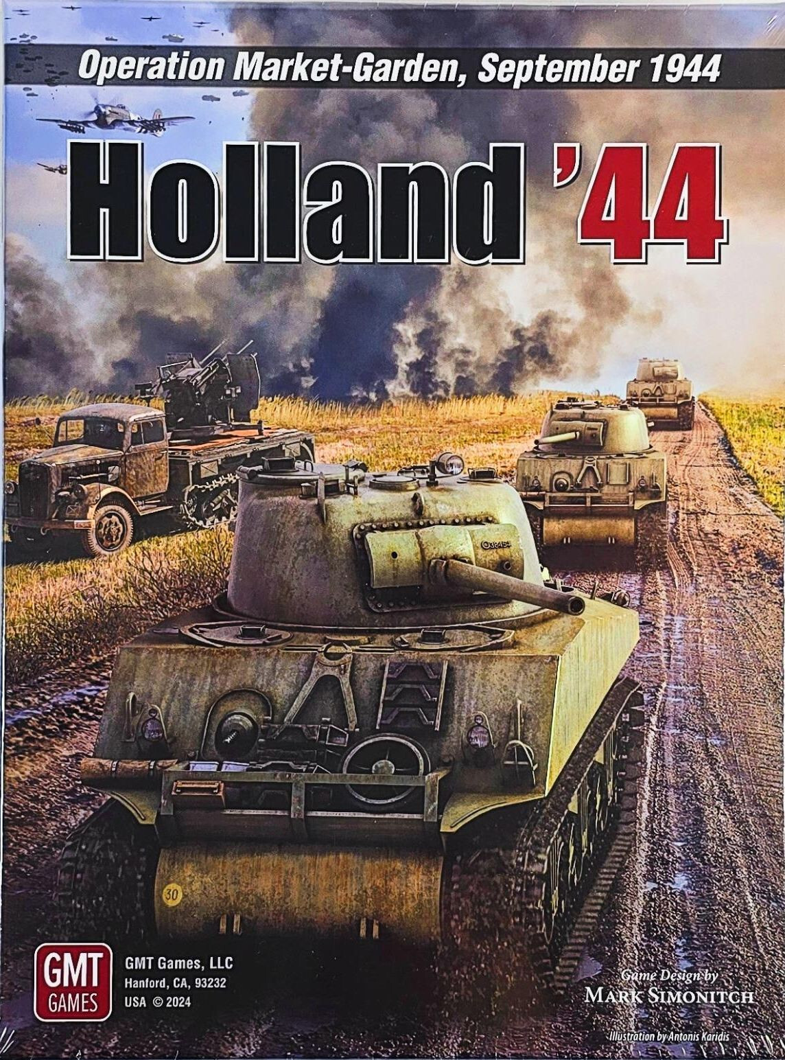 GMT Games: Holland 44, 2-е издание, Новое в термоусадочной упаковке, Быстрая доставка