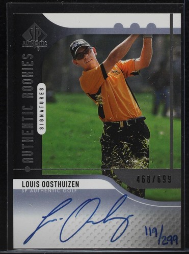2012 SP Authentic - Louis Oosthuizen #110