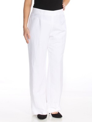 

Женские белые прямые брюки KASPER, Белый, 10672110
