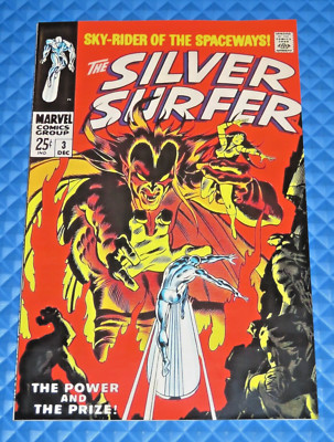 Silver Surfer #3 Facsimile Cover Marvel Reprint Interior 1st Mephisto