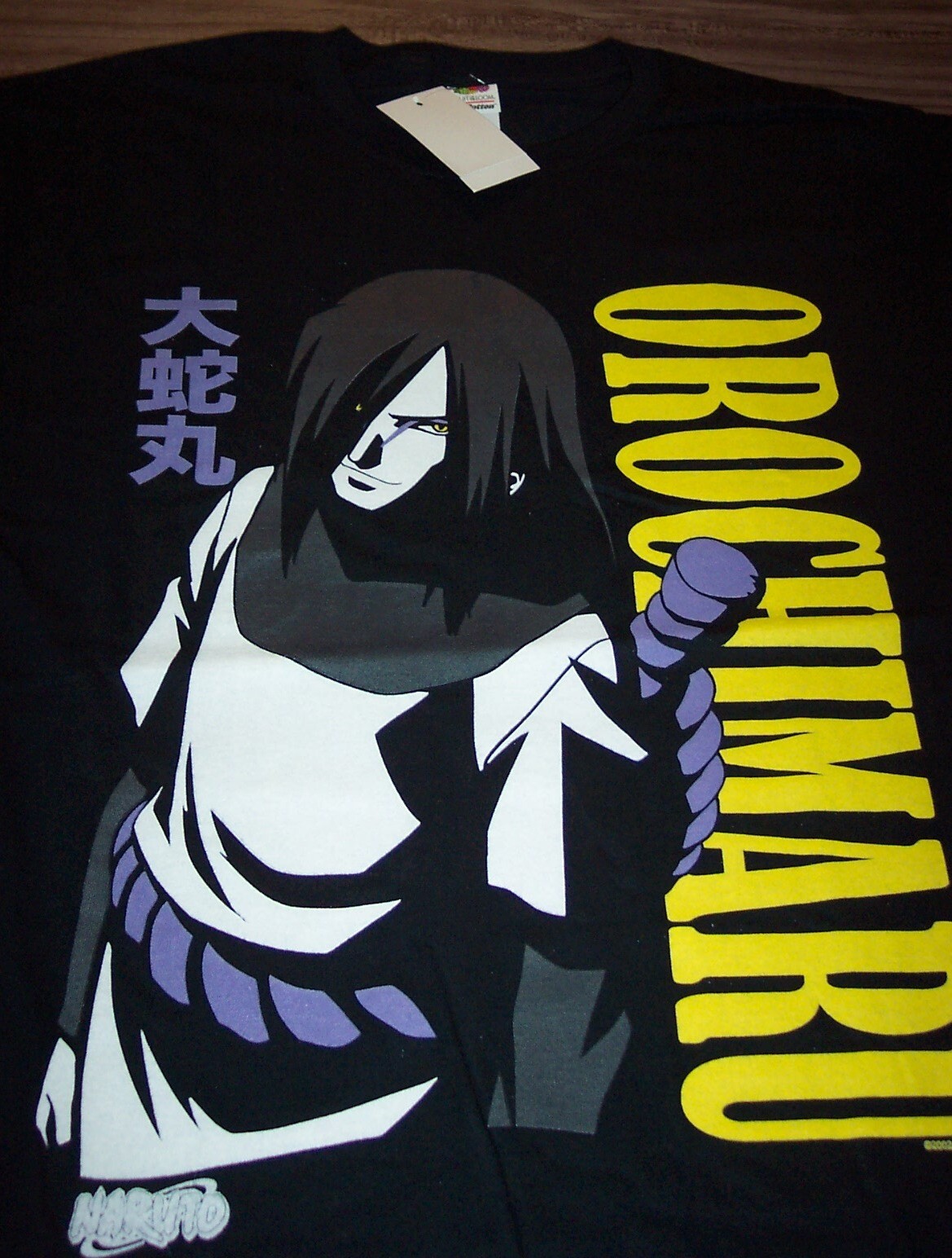 Shonen Jump NARUTO Shippuden Orochimaru T-Shirt SMALL NEW w
