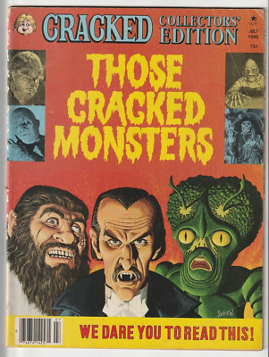 CRACKED COLLECTOR'S EDITION # 36 1980 MAGAZINE THOSE MONSTERS JOHN SEVERIN PARTY