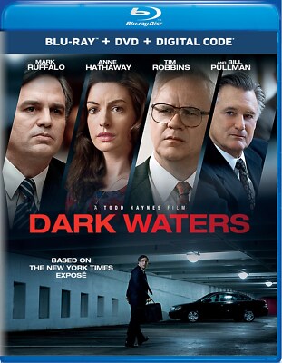 Dark Waters Blu-ray Mark Ruffalo NEW