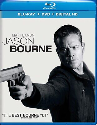 Jason Bourne Blu-ray Matt Damon NEW