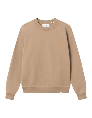 

Les Deux Diego Crewneck Men свинцово-серый/золотой инков, Коричневый