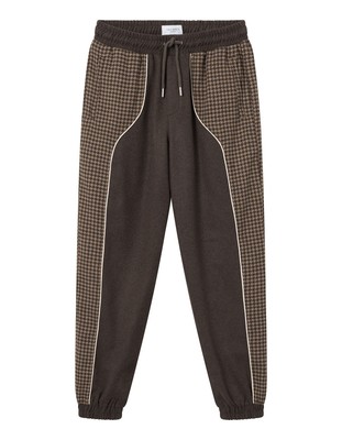 

Les Deux Kane Wool Track Pants Мужские кофейно-коричневый/темно-песочный, Les Deux Kane Wool Track Pants