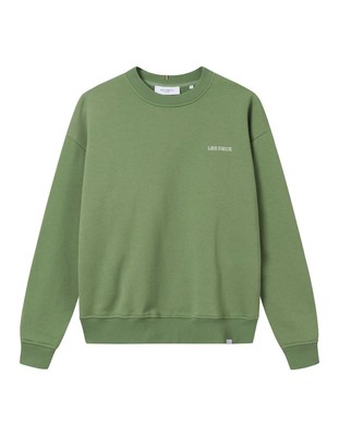 

Les Deux Diego Crewneck Мужские виноградно-зеленый/белый