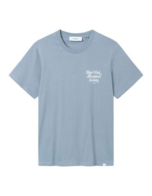 

Мужская футболка Les Deux New York SS Lifestyle синий/белый, Light blue, Les Deux New York SS Lifestyle T-Shirt