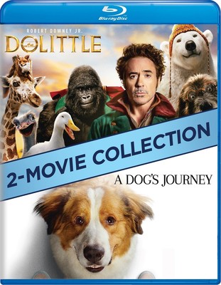 Dolittle / A Dog's Journey Blu-ray Robert Downey Jr. NEW