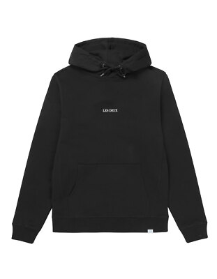 Les Deux Lens Hoodie Men черный/белый