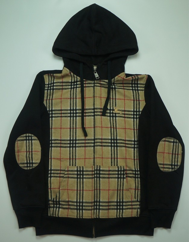 burberry pattern hoodie