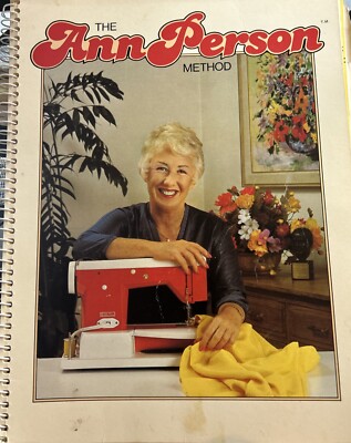 1970 s The ANN PERSON Method Sewing Book (1981) Fourth Edition. Great Condition.