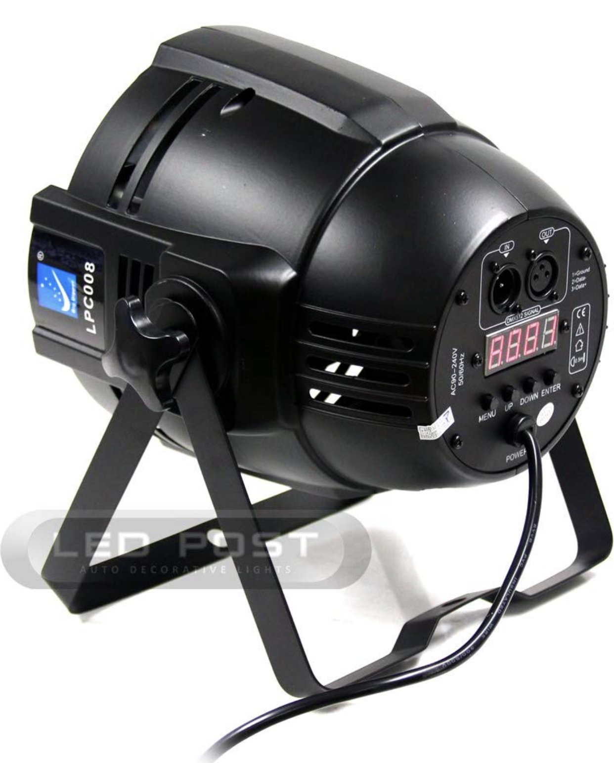 DJ Par Light with 54X1.5W RGB Wash Light, Sound DMX512 Controlled LED Stage for