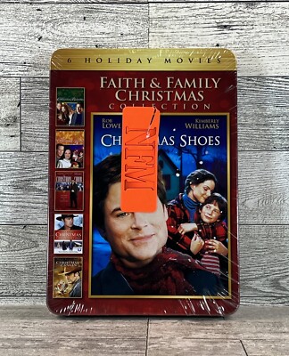 Faith & Family Christmas Collection (2-Disc DVD Set) Tin Case New Sealed