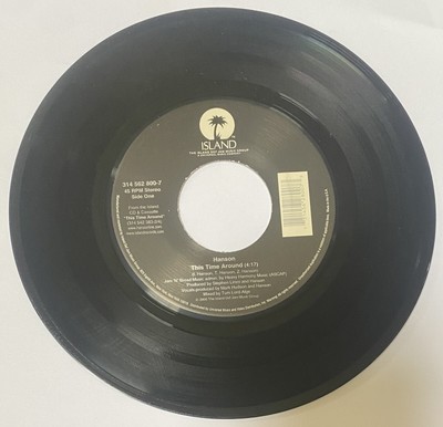 Hanson   If Only This Time Around / If Only   45 Vinyl Record