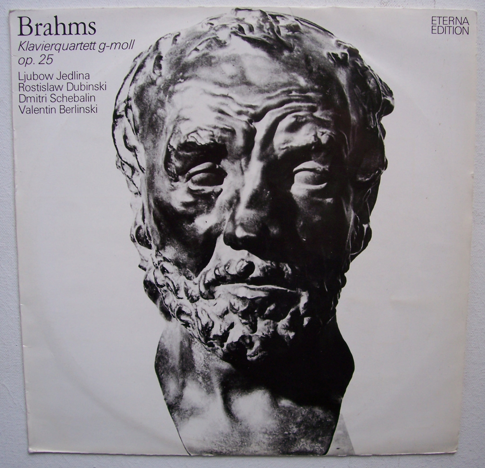 Brahms　Klavierquartett g-moll Opus25 Johannes Brahms (1833-1897) • Klavierquartett G-Moll op. 25