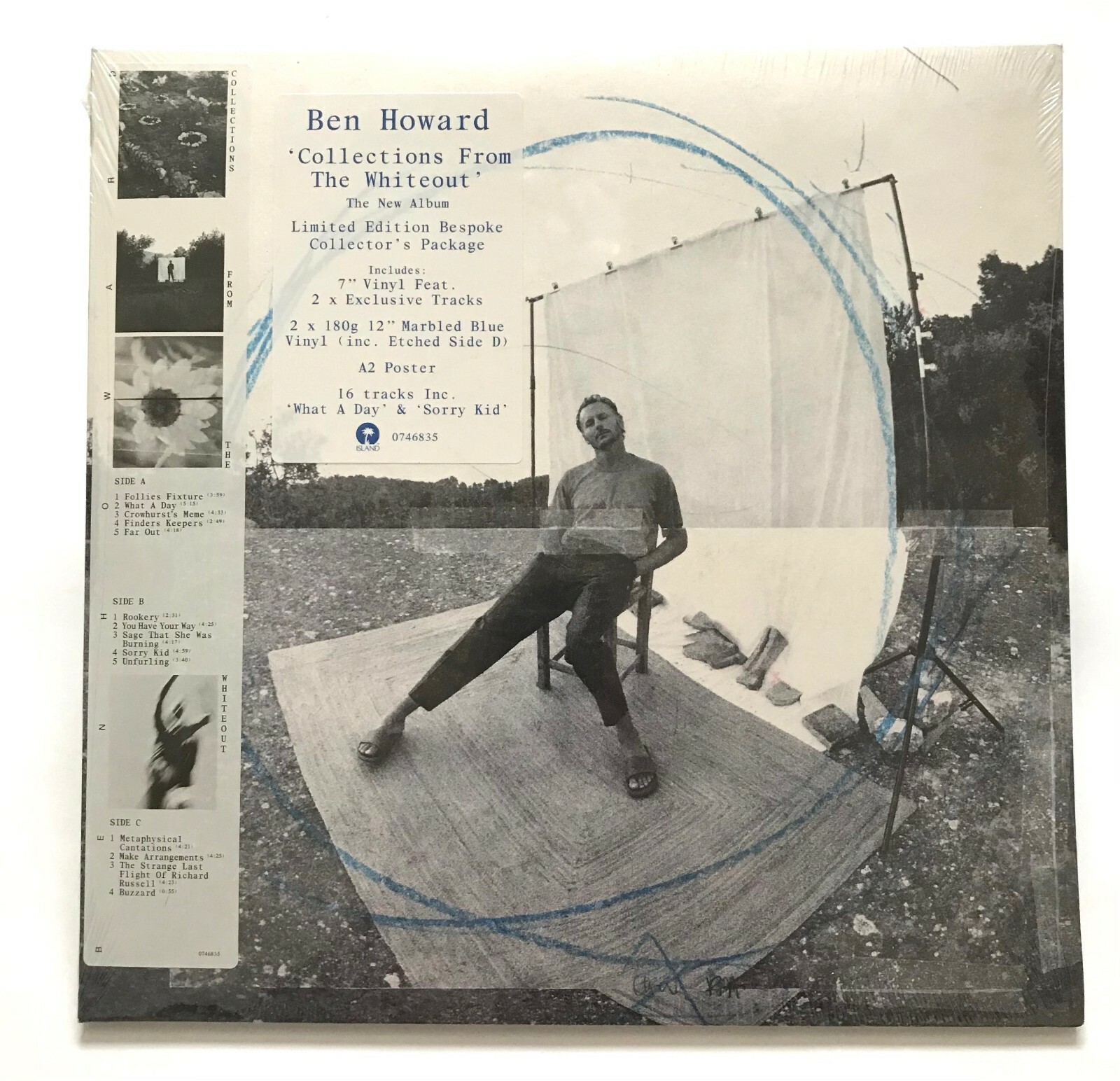 欧2discs LP Ben Howard Collections From The Whiteout 0746832  Records /00660 Ben Howard - Collections From The Whiteout Exclusive Deluxe