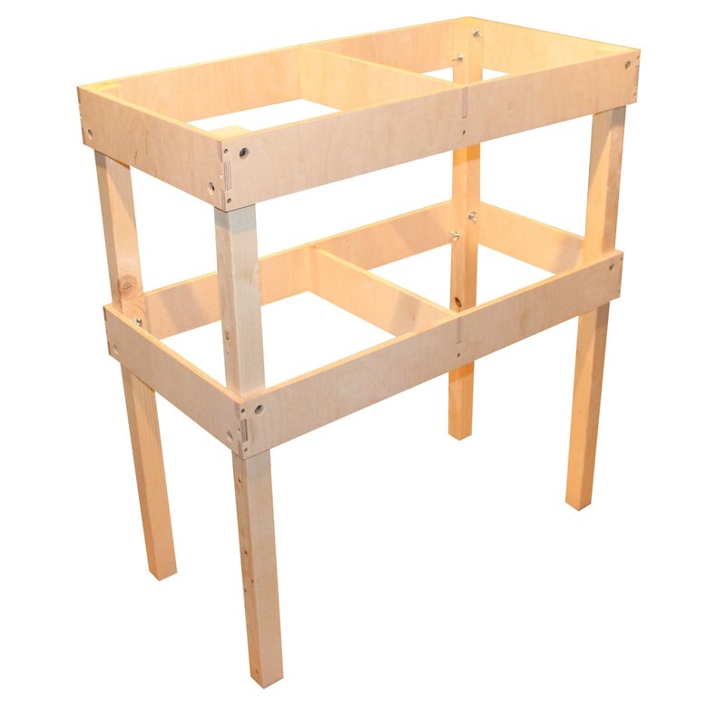 Modellbahn Unterbau/Tisch (2-Fach) - Neu - Verschiedene GrÃ¶ÃEn 