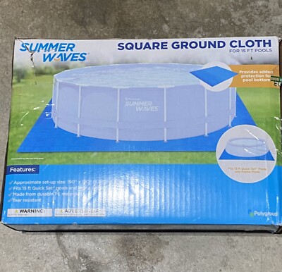 Summer Waves 15ft Pool Ground Cover