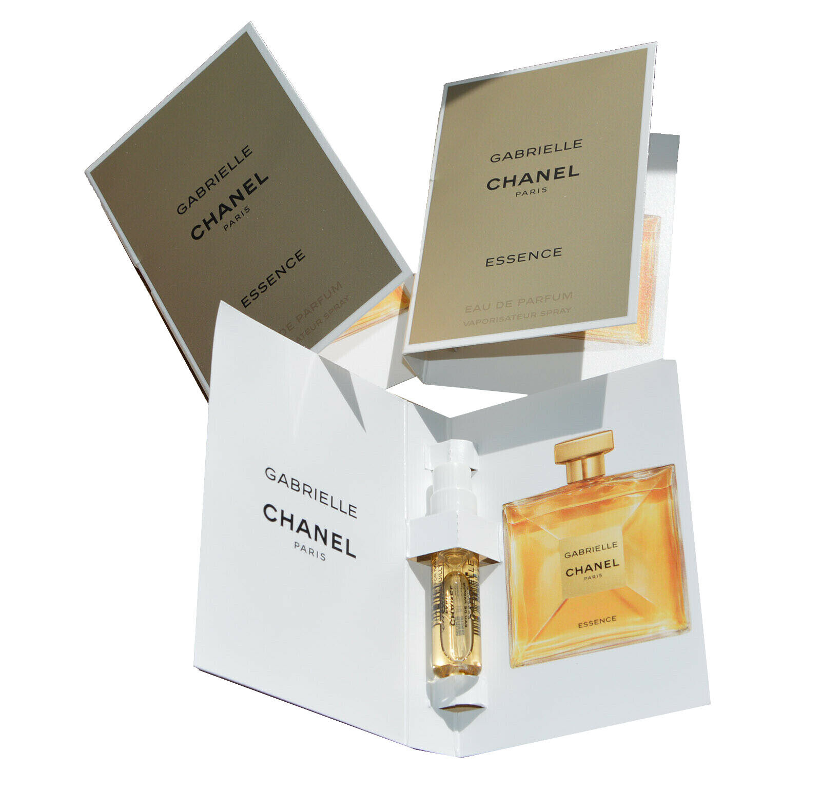 1) Chanel Gabrielle Essence 0.05 oz / 1.5 ml Eau de Parfum