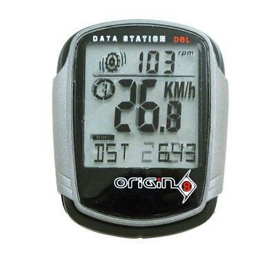 Origin8 Propulsion Data Station Double Wireless Bike Computer 18W w Cadence