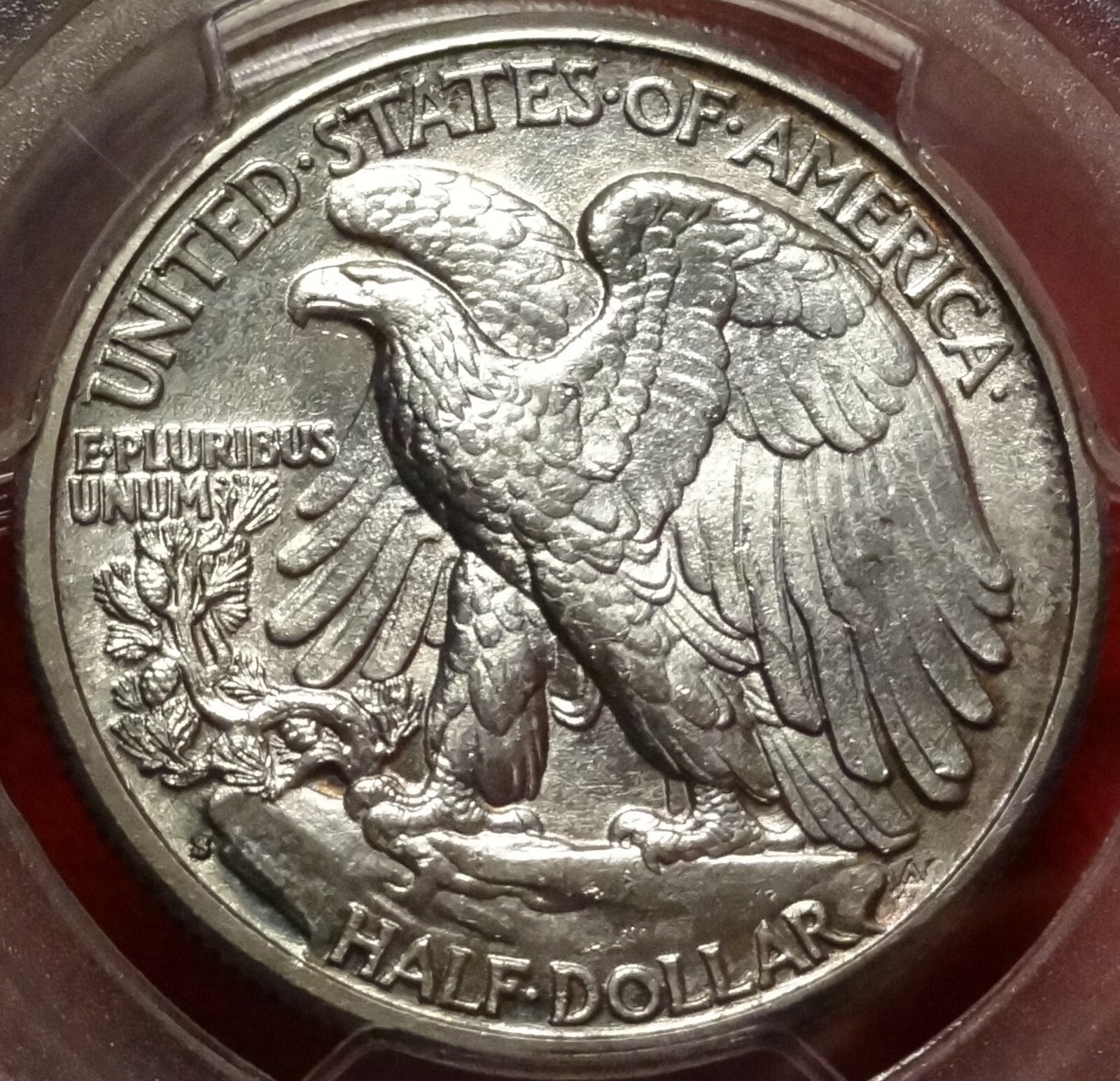 1934 S 50C PCGS MS64 NEAR GEM UNCIRCULATED SAN FRANCISCO WALKING LIBERTY HALF