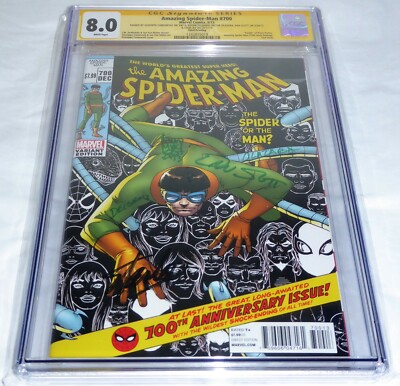 Amazing Spider-Man #700 Third Printing CGC SS Comic STAN LEE Signature Autograph