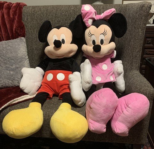 ぬいぐるみ Minnie mouse AND Teddy Teddy of Disney Disney Junior Mickey & Minnie Mouse 40 Inch Giant Plush