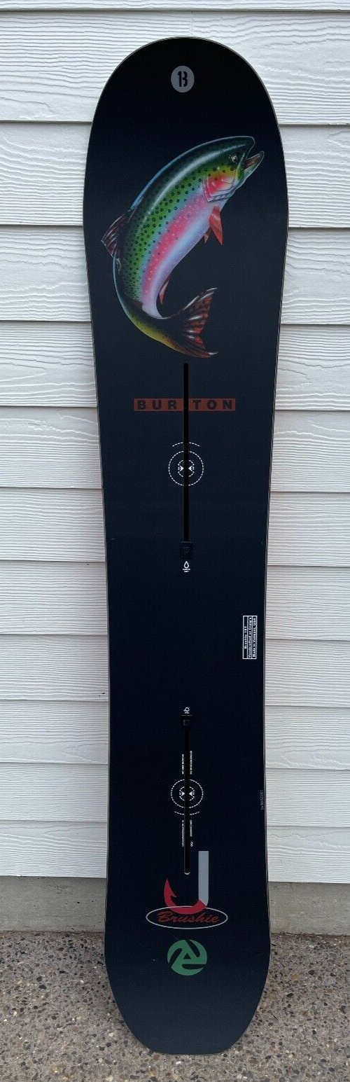 New | Nwt Burton Jeff Brushie Trout Pro Model Reissue 157cm