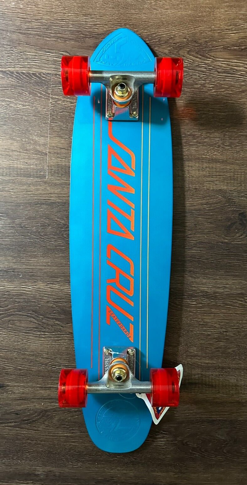 Santa Cruz 5 Ply Rocker Retro Cruiser Skateboard Complete