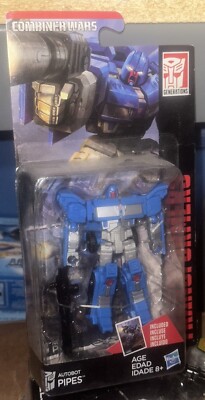 2015 Transformers Generations Combiner Wars Legends Class Pipes Action Figure
