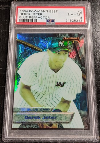 その他 DEREK JETER 1999 BOWMAN CHROME REFRACTOR Derek Jeter 1999 Topps Chrome Super Chrome Refractor Card#14