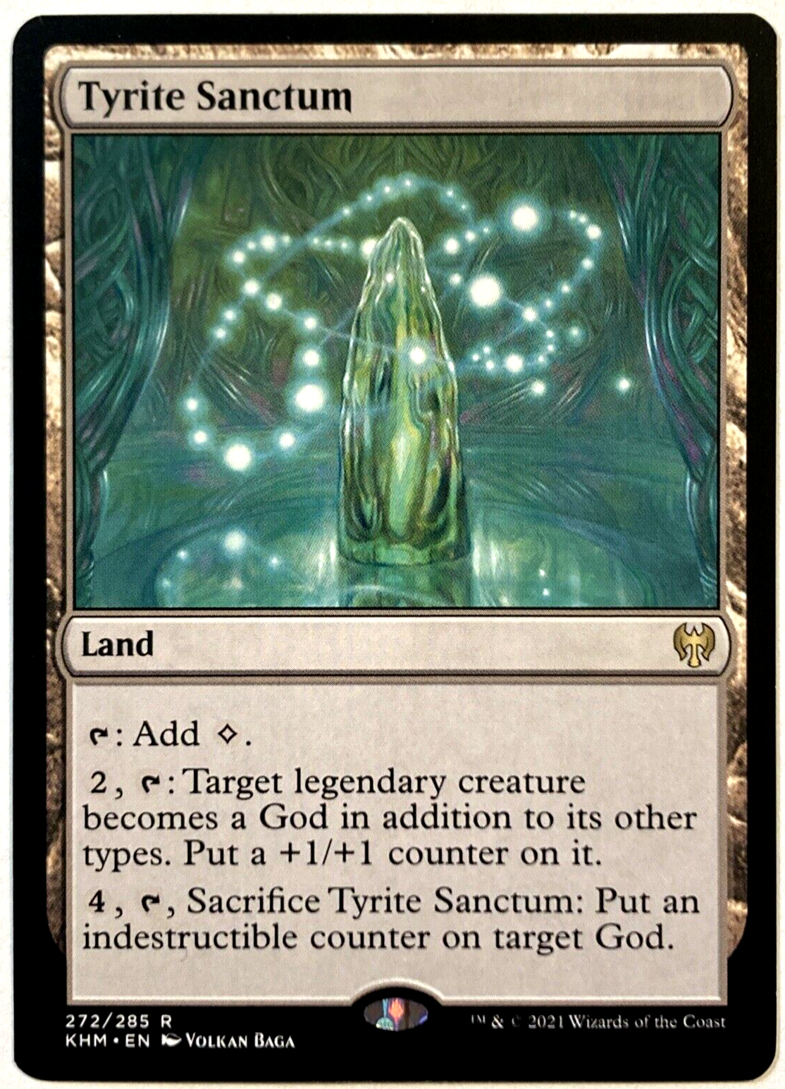 Tyrite Sanctum 1x FOIL KHM MTG Kaldheim Rare MINT land Tyrite Sanctum 1x FOIL KHM MTG Kaldheim Rare MINT land