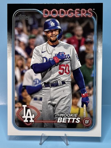 Topps - パラレル topps now card Mookie Betts 18SP Mookie Betts Dodgers 5th Lead-Off HR 2024 Topps Now #188