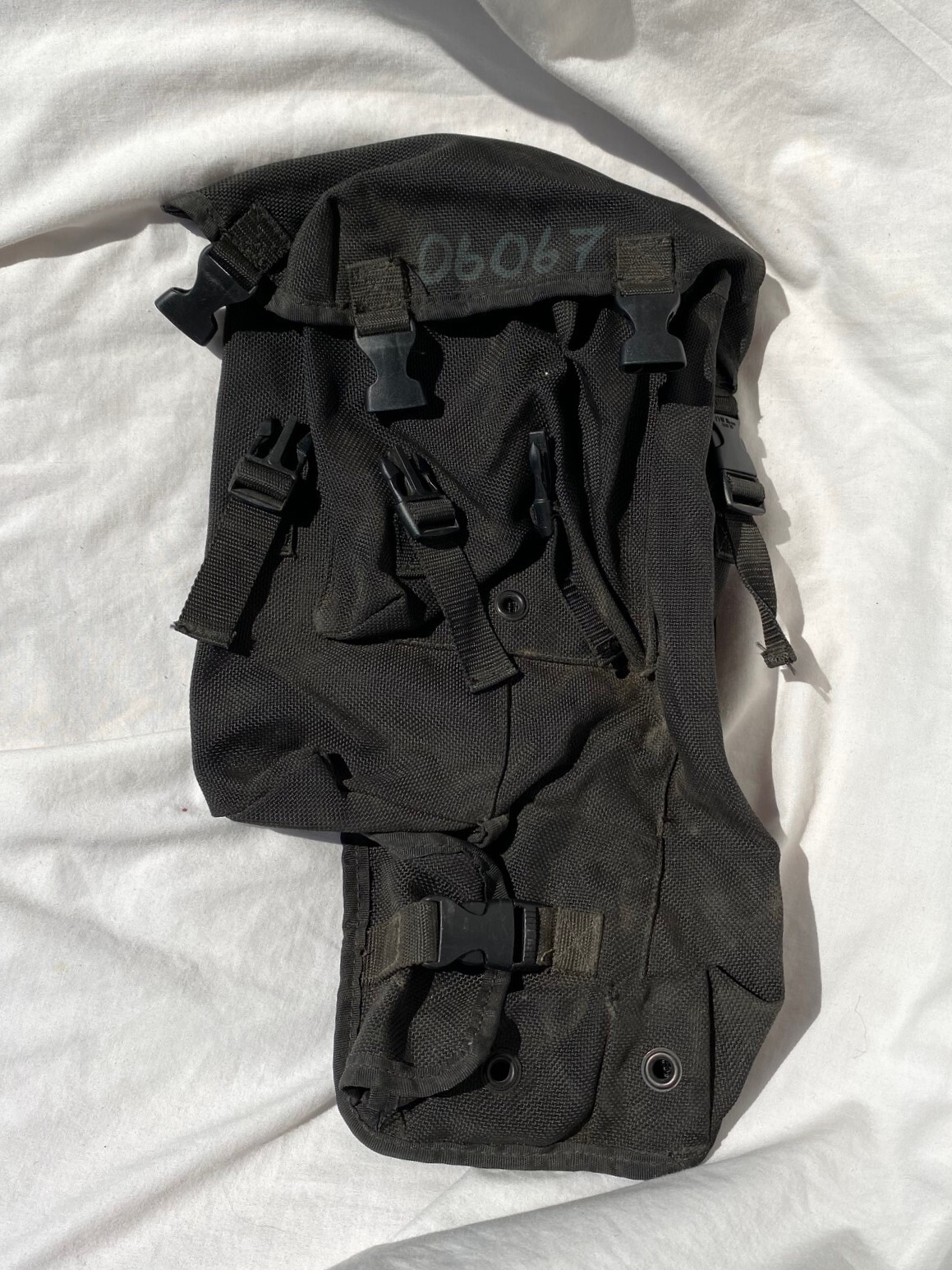 USGI Thales AN/PRC-148 MBITR Accessory Pack Carrying Case Black ALICE clips #1