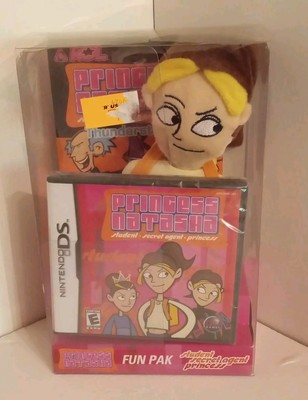 Nintendo Gameboy Advance Princess Natasha Fun Pack Pak GBA Game Plush New