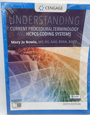 Understanding Current Procedural Terminology HCPCS Coding Systems 6th Ed **NEW**
