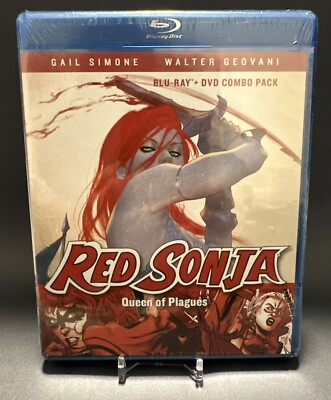 Red Sonja: Queen of Plagues (Blu-ray + DVD, 2016)