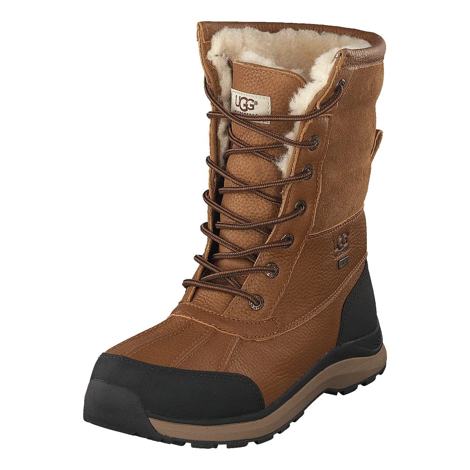 Pre-owned Ugg Women's Adirondack Boot Iii Boot, Chestnut In Brown