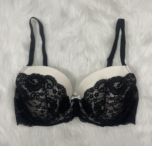 womens VICTORIAS SECRET bra size 34DD Lacey wired | eBay