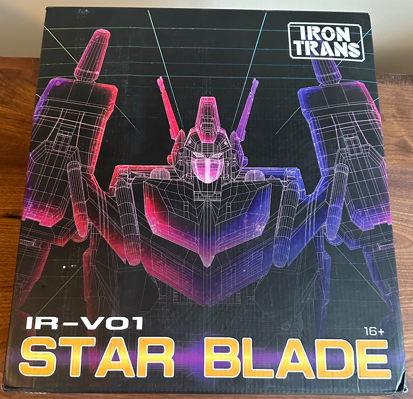 Iron Trans Star Blade IR-V01 Transformer Figure US Seller Iron Trans Star Blade IR-V01 Transformer Figure US Seller