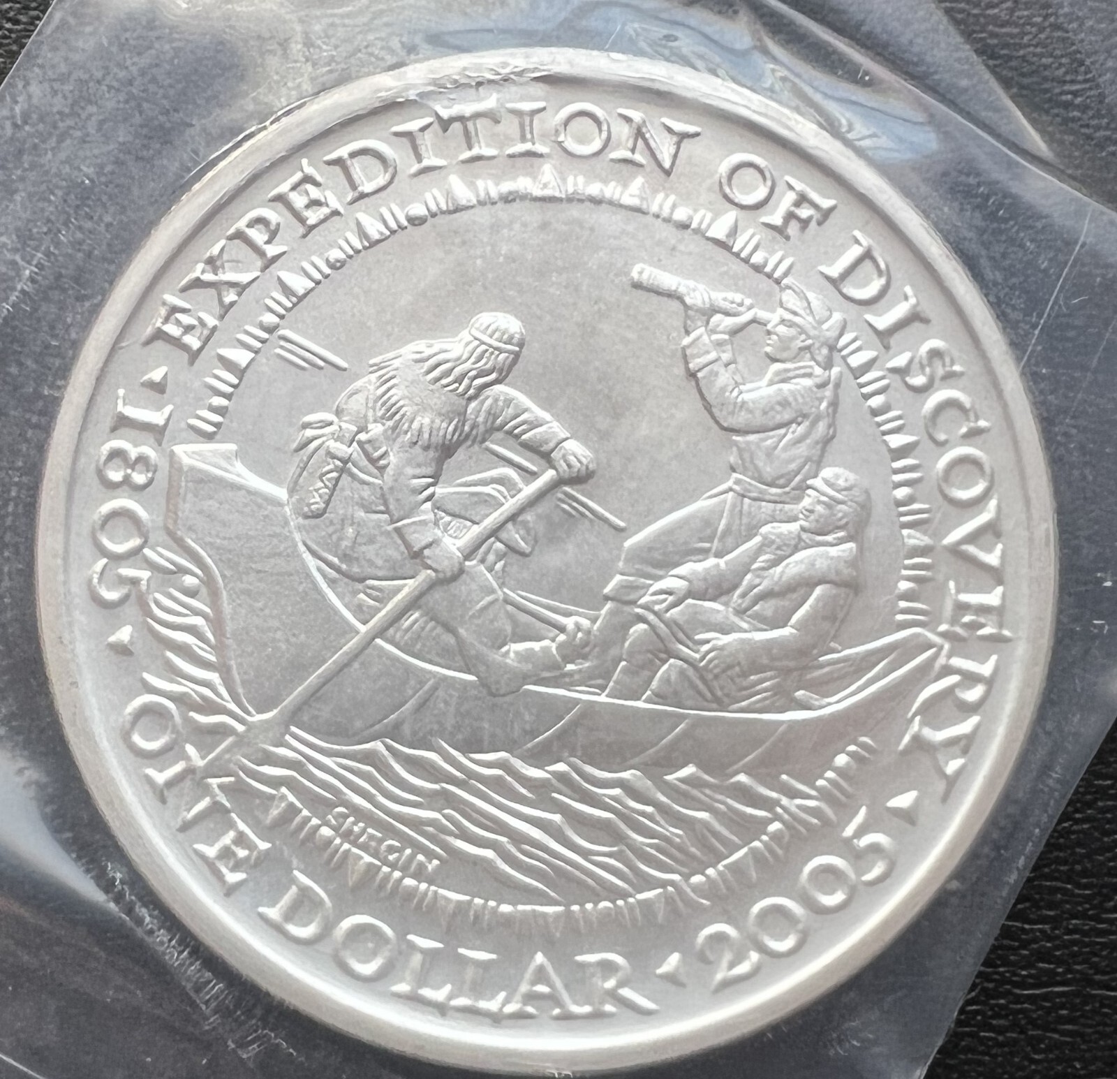2003 Lewis and Clark Silver Dollar Sovereign National