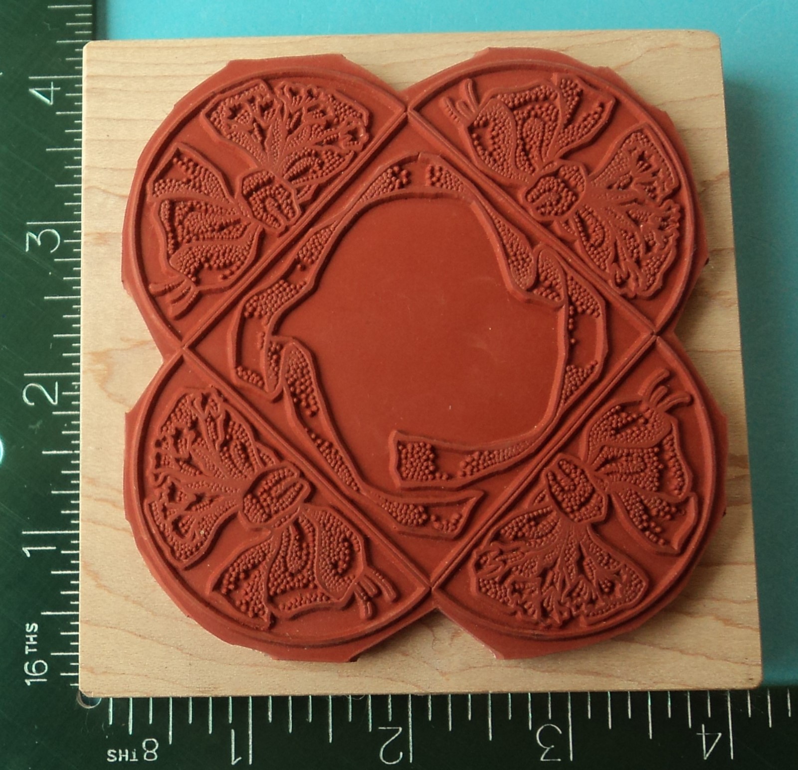 RIBBONS and BOWS Rubber Stamp by TooMuchFun