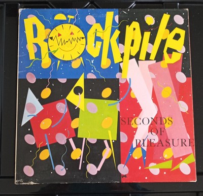 Rockpile Seconds Of Pleasure Gatefold LP Nick Lowe 1980 Columbia Records L@@K!