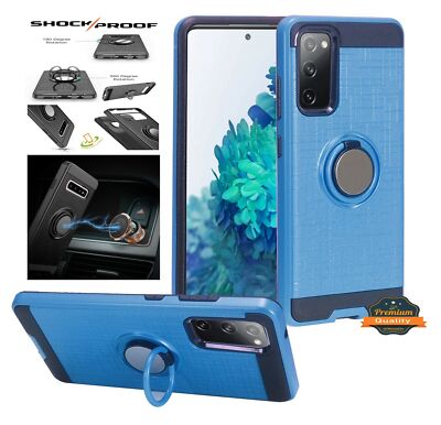 For Samsung Galaxy A52 5G Case Hybrid 360° Ring Stand Shock Armor 2 in 1 Cover