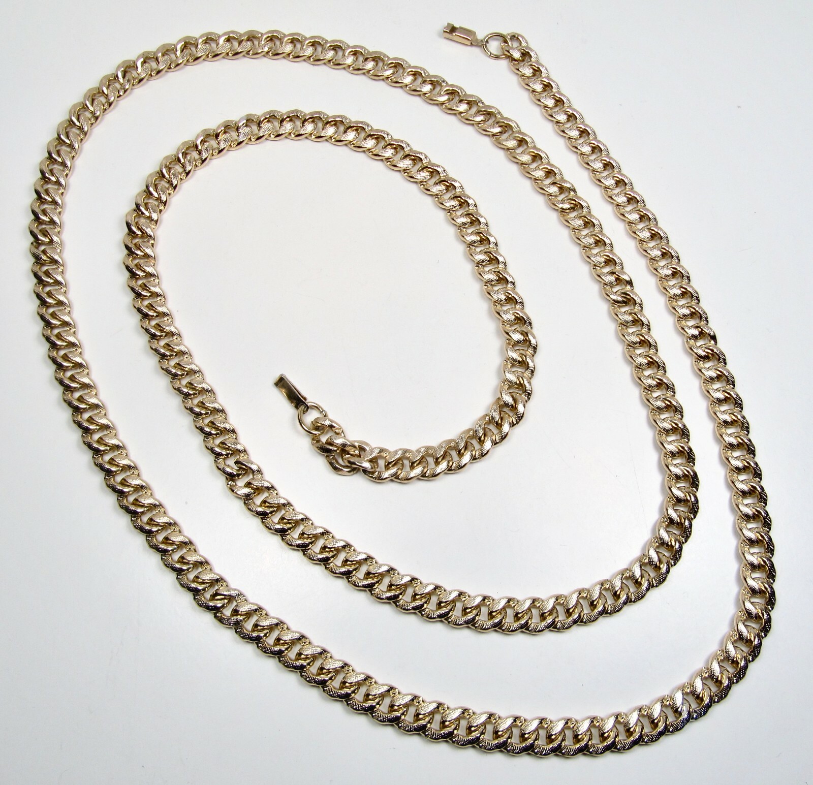 アクセサリー Vintage Silver Oval Heavy Chain Necklace Nina Ricci Oval Link Silver Tone Chain Necklace Vintage. For