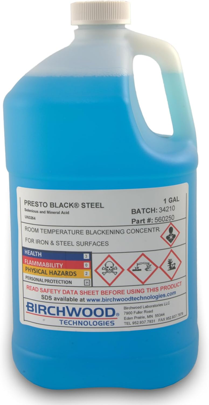 Technologies Presto Black STEEL PC9 - Versatile Blackening Solution for Iron and