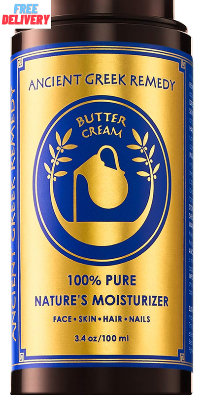 Organic anti Aging Facial and Body Butter Cream for Dry Skin, Face, Hair, Hands,
