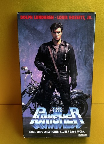 ガレッジセール　プレイボール　VHS The Punisher VHS 1989 Dolph Lundgren Louis Gossett Jr Video