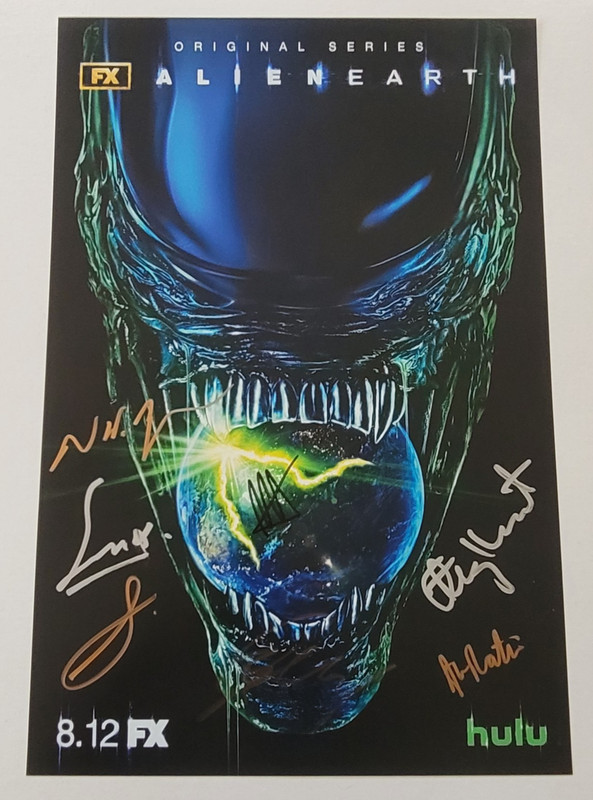 SDCC 2025 FX HULU ALIEN: EARTH POSTER/ PRINT *SIGNED by